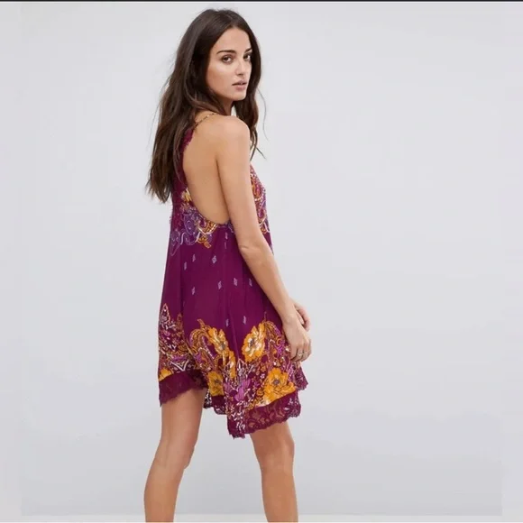 Free People - Who's Sorry Now Slip Dress 👗 - M - Picture 2 of 7